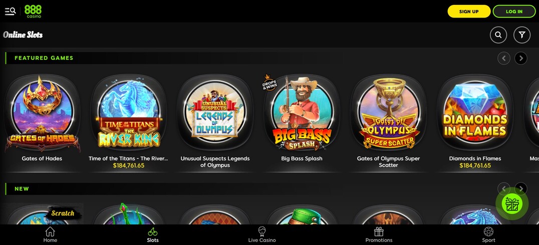 Slots 888casino Canada