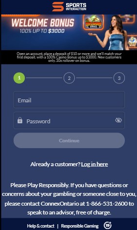 Sportsinteraction Register Casino Canada 