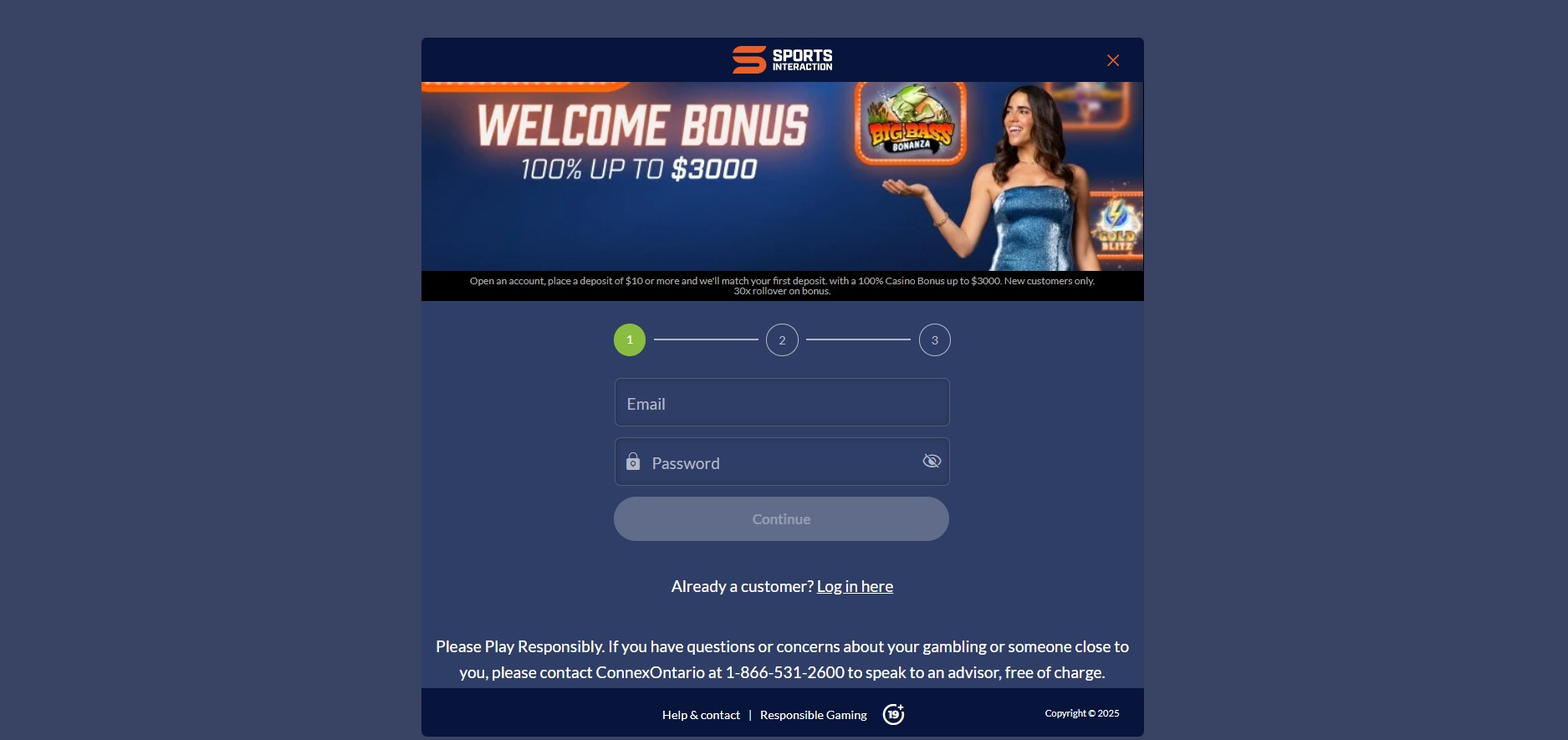 Sportsinteraction Register Casino Canada 