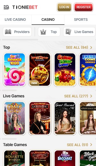 Tooniebet Slots Canada Casino