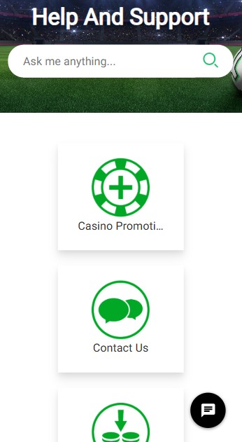 Help and Support Betway Canada Casino