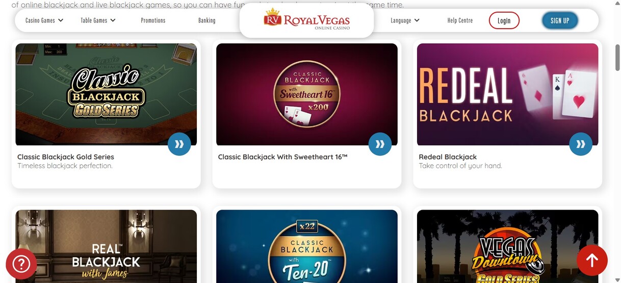 Royal Vegas Live Casino Ontario